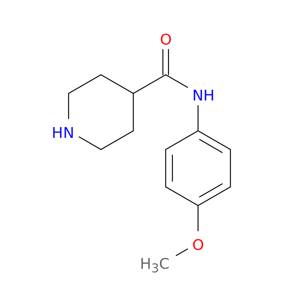 N-(4-Methoxyphenyl)-4-piperidinecarboxamide