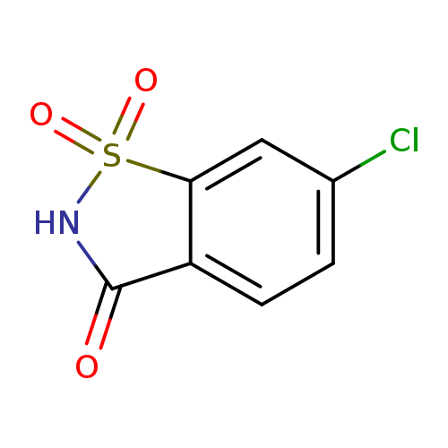 6-CHLORO-1,2-BENZISOTHIAZOL-3(2H)-ONE 1,1-DIOXIDE