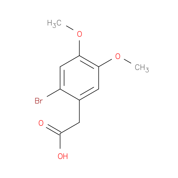 2-Bromo-4,5-dimethoxyphenylacetic acid