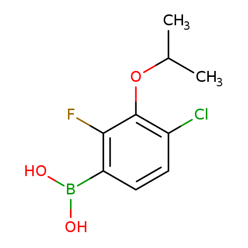Boronic acid, B-[4-chloro-2-fluoro-3-(1-methylethoxy)phenyl]-