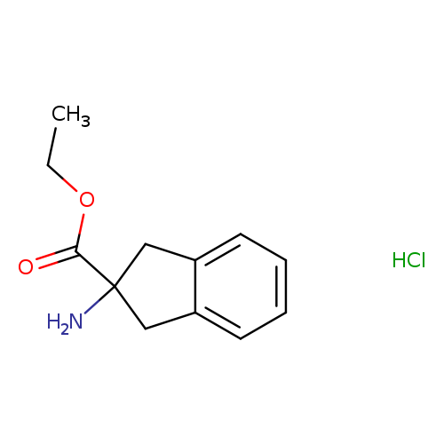 Ethyl 2-amino-2,3-dihydro-1h-indene-2-carboxylate, HCl