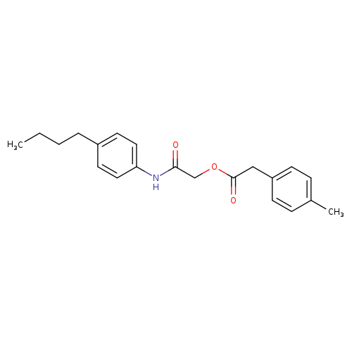 [(4-butylphenyl)carbamoyl]methyl 2-(4-methylphenyl)acetate