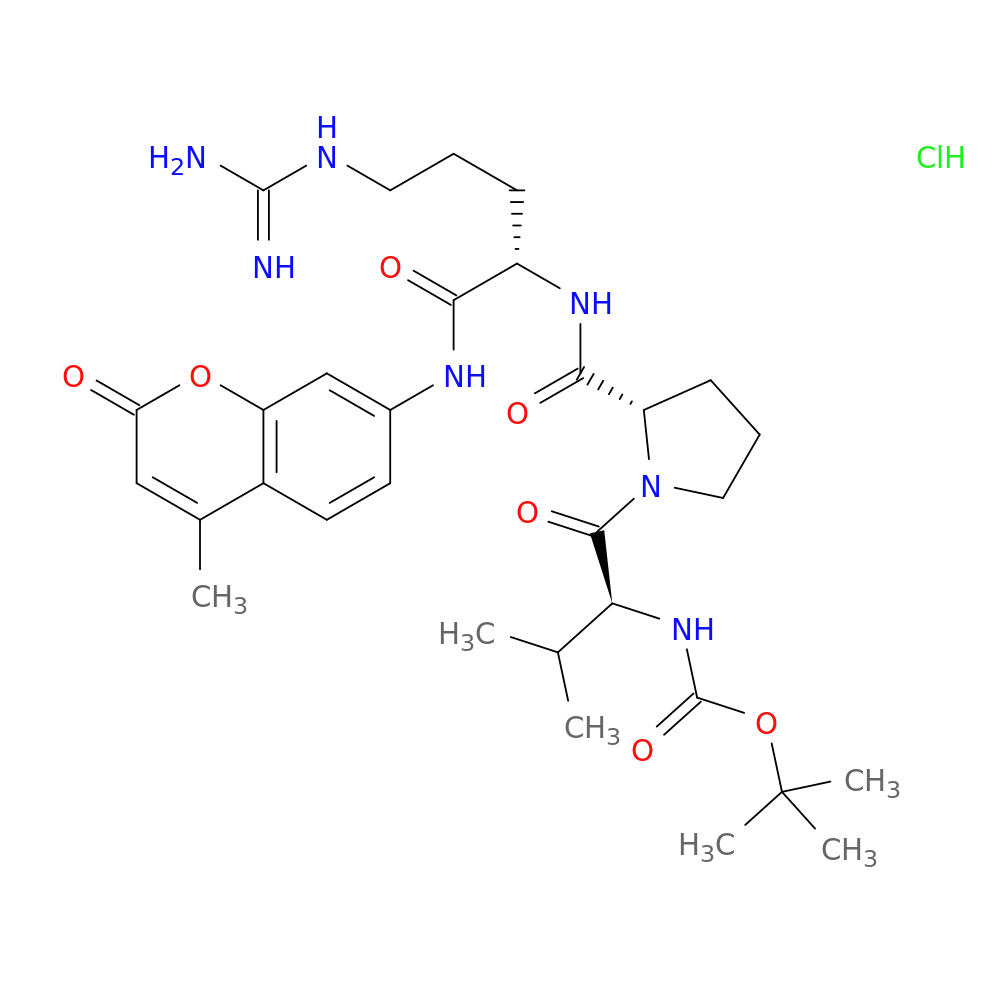 Boc-Val-Pro-Arg-AMC (hydrochloride)