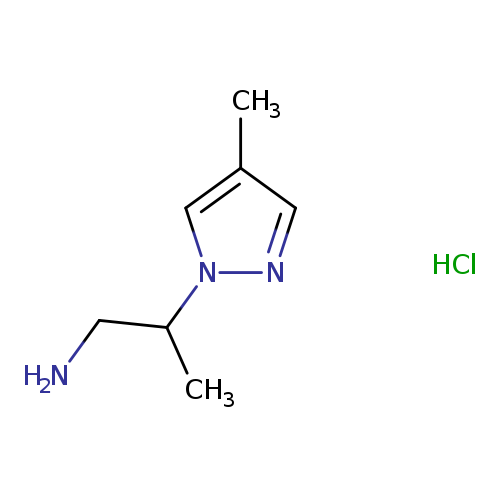 [2-(4-Methyl-1h-pyrazol-1-yl)propyl]amine hydrochloride