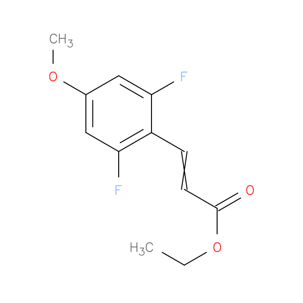 (2E)-3-(2,6-Difluoro-4-methoxyphenyl)-2-propenoic Acid Ethyl Ester