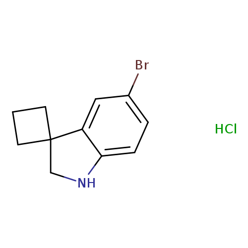 5'-bromo-1',2'-dihydrospiro[cyclobutane-1,3'-indole] hydrochloride