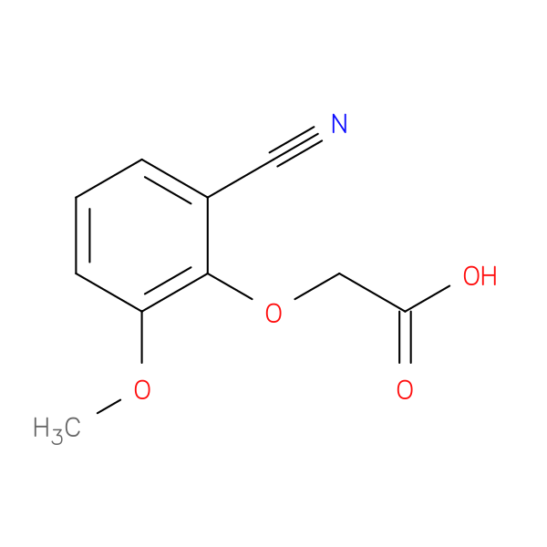 2-(2-cyano-6-methoxyphenoxy)acetic acid