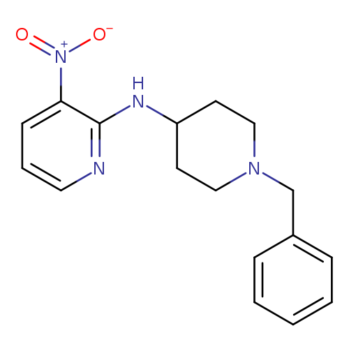 N-(1-Benzylpiperidin-4-yl)-3-nitropyridin-2-amine