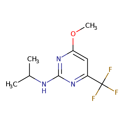 4-methoxy-N-(propan-2-yl)-6-(trifluoromethyl)pyrimidin-2-amine
