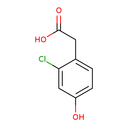 2-(2-Chloro-4-hydroxyphenyl)acetic acid