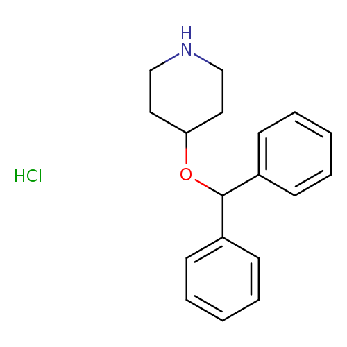 4-Diphenylmethoxypiperidine hydrochloride