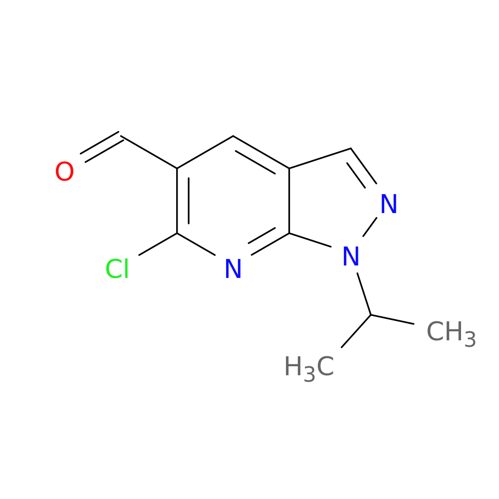 6-Chloro-1-isopropyl-1h-pyrazolo[3,4-b]pyridine-5-carbaldehyde