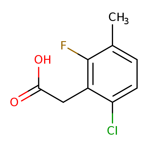 BENZENEACETIC ACID, 6-CHLORO-2-FLUORO-3-METHYL-