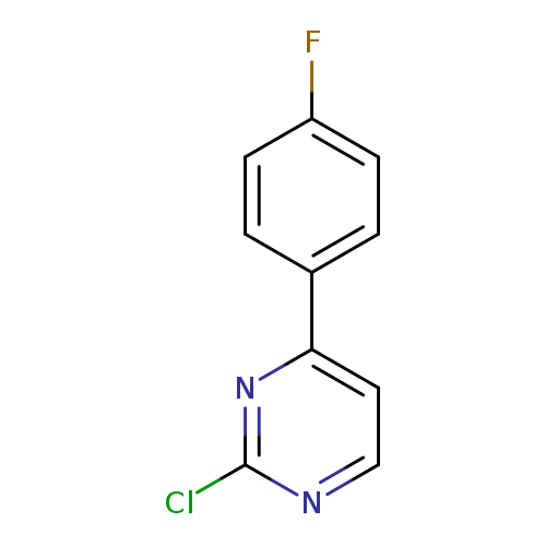 2-Chloro-4-(4-fluoro-phenyl)-pyrimidine