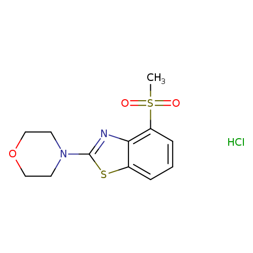 4-methanesulfonyl-2-(morpholin-4-yl)-1,3-benzothiazole hydrochloride