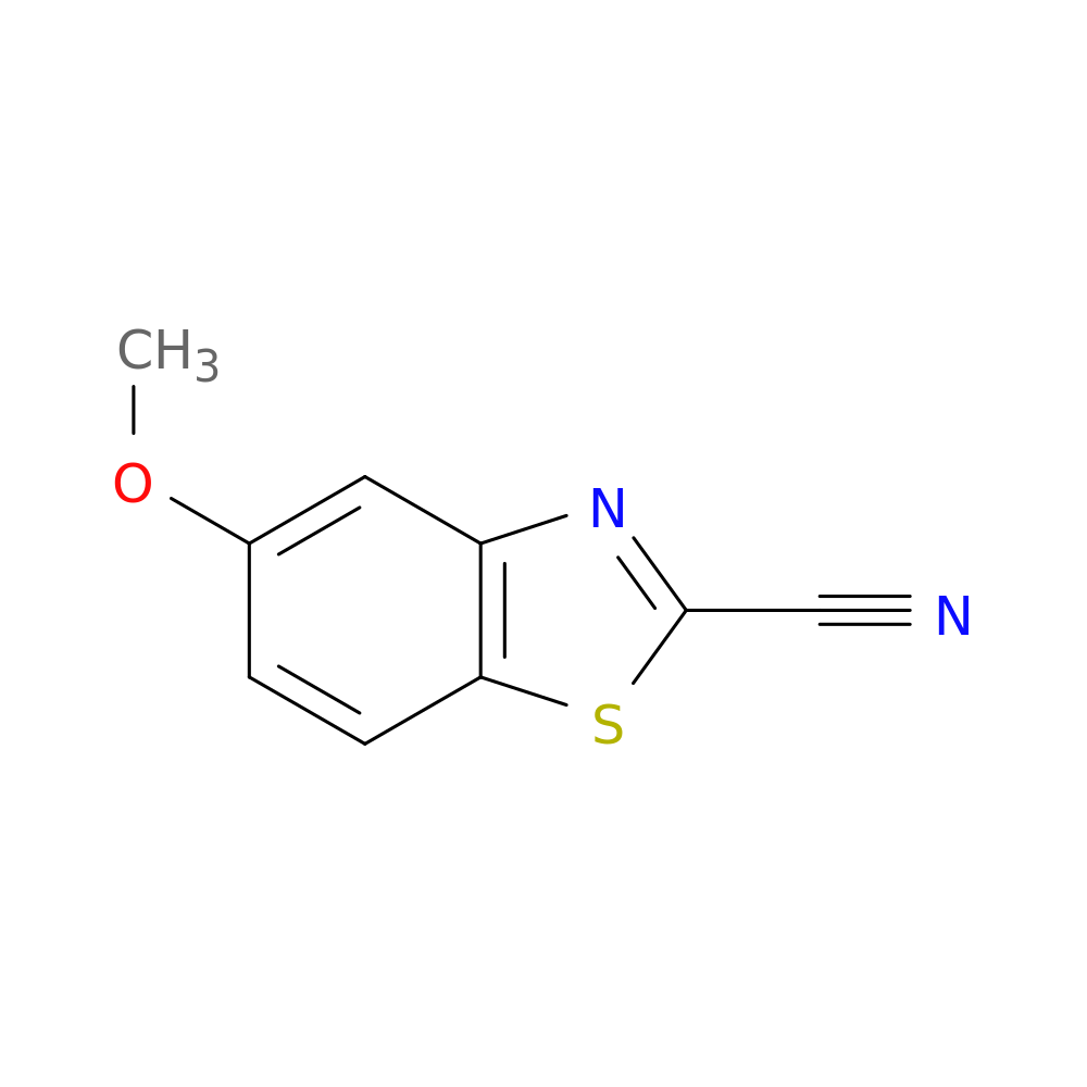 5-Methoxybenzo[d]thiazole-2-carbonitrile