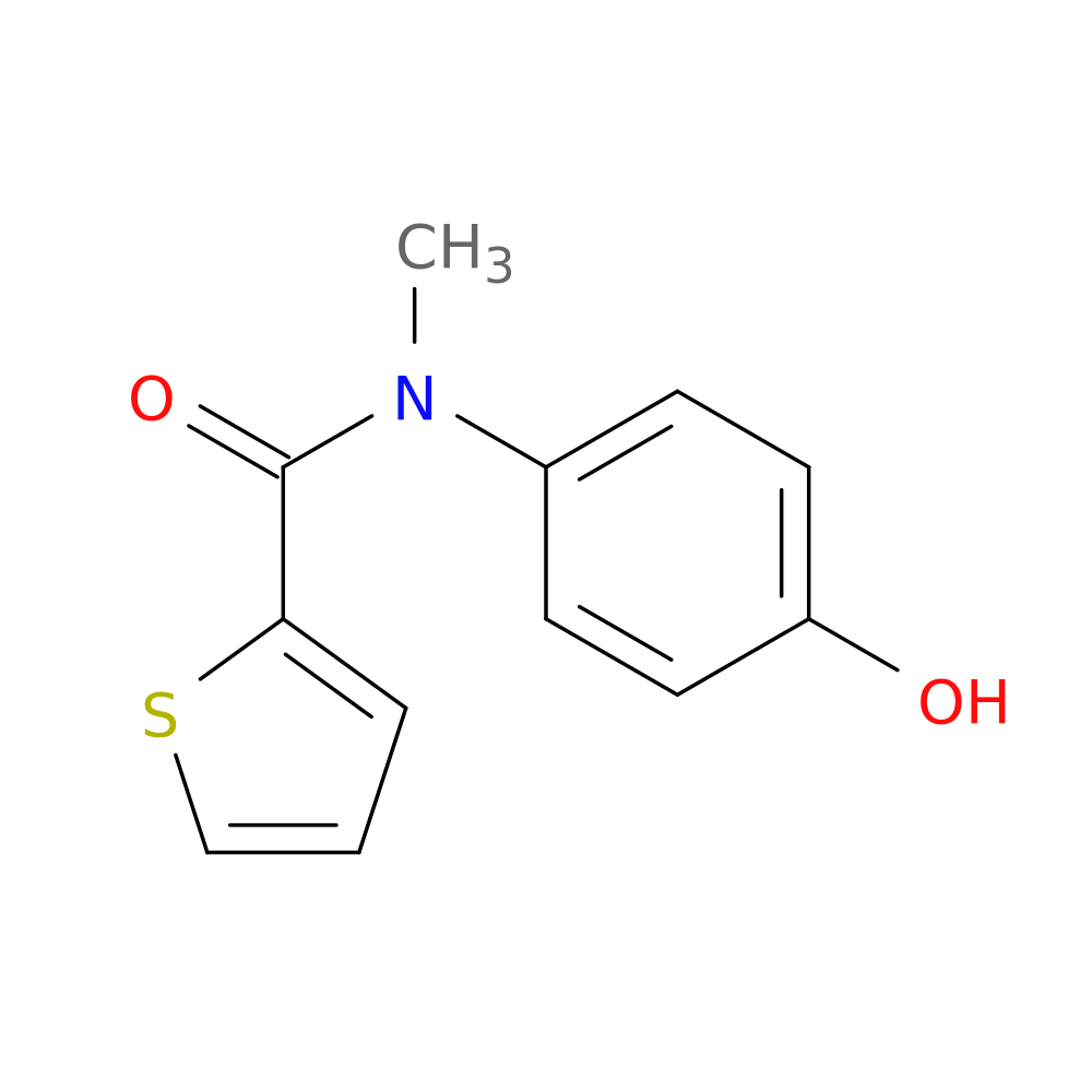N-(4-Hydroxyphenyl)-N-methylthiophene-2-carboxamide