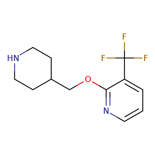 2-(piperidin-4-ylmethoxy)-3-(trifluoromethyl)pyridine