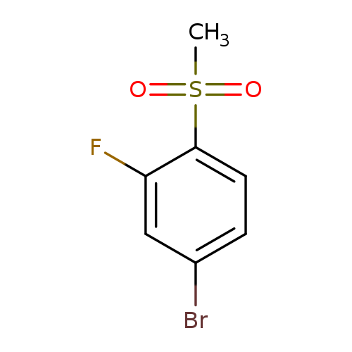 4-Bromo-2-fluoro-1-(methylsulfonyl)benzene