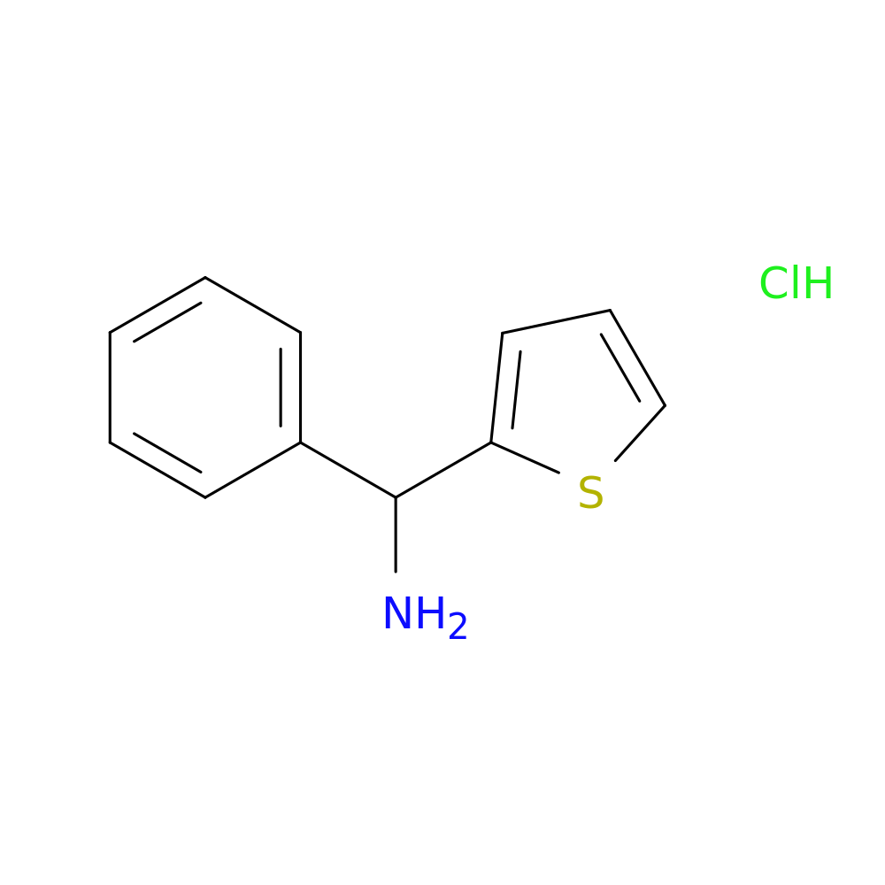 phenyl(thiophen-2-yl)methanamine hydrochloride
