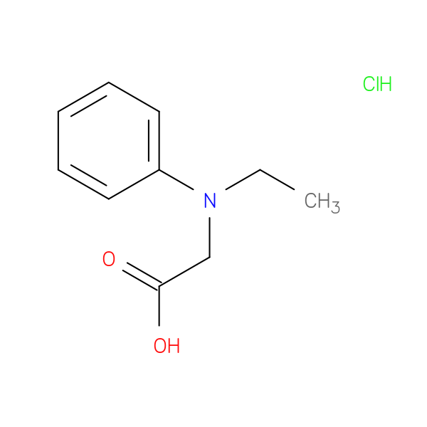 2-[ethyl(phenyl)amino]acetic acid hydrochloride