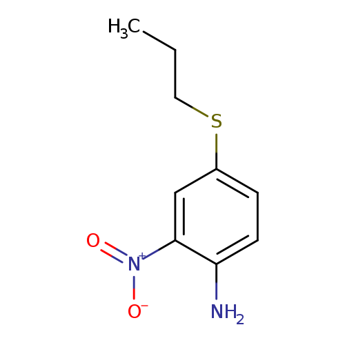 2-Nitro-4-(propylthio)aniline