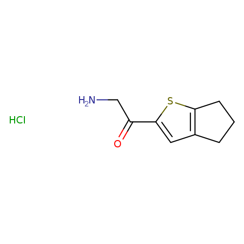 2-amino-1-{4H,5H,6H-cyclopenta[b]thiophen-2-yl}ethan-1-one hydrochloride