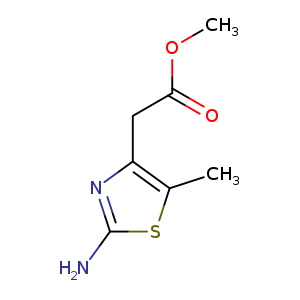 Methyl 2-(2-amino-5-methylthiazol-4-yl)acetate