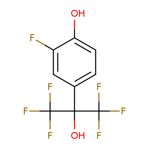 2-Fluoro-4-(1,1,1,3,3,3-hexafluoro-2-hydroxypropan-2-yl)phenol