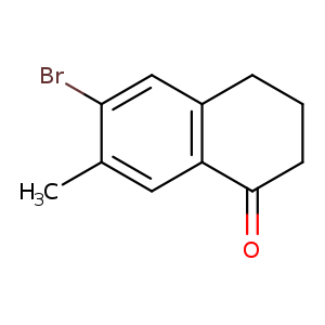 1(2H)-Naphthalenone, 6-bromo-3,4-dihydro-7-methyl-