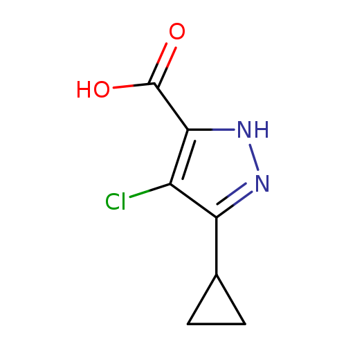 4-Chloro-3-cyclopropyl-1h-pyrazole-5-carboxylic acid