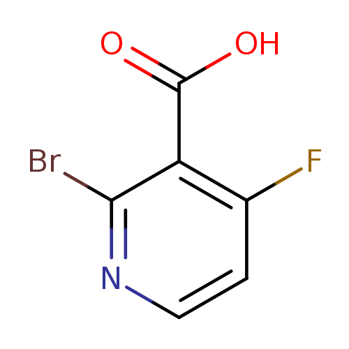 2-Bromo-4-fluoronicotinic acid