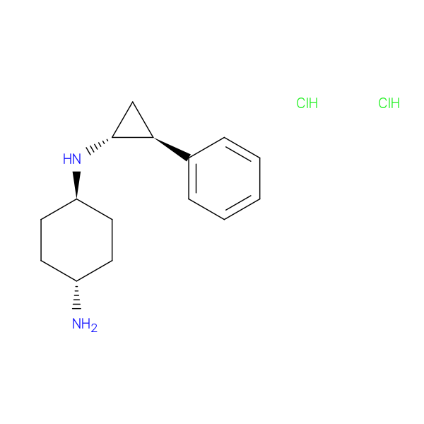 trans-N1-((1R,2S)-2-Phenylcyclopropyl)cyclohexane-1,4-diamine dihydrochloride