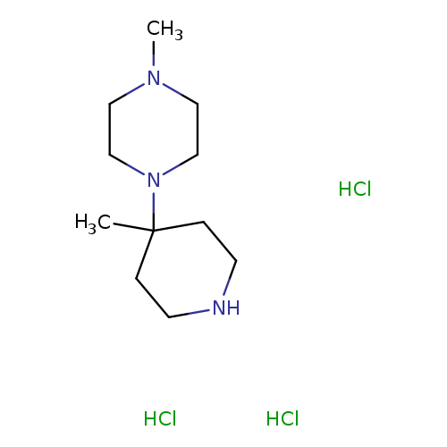 1-Methyl-4-(4-methylpiperidin-4-yl)piperazine trihydrochloride