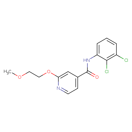 N-(2,3-dichlorophenyl)-2-(2-methoxyethoxy)pyridine-4-carboxamide
