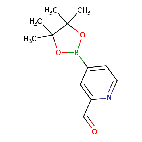 4-(4,4,5,5-Tetramethyl-1,3,2-dioxaborolan-2-yl)picolinaldehyde