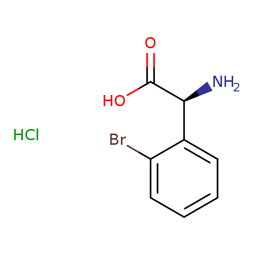Benzeneacetic acid, α-amino-2-bromo-, hydrochloride (1:1), (αS)-