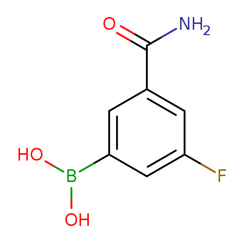 (3-Carbamoyl-5-fluorophenyl)boronic acid