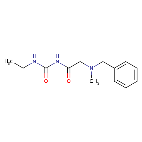 1-{2-[benzyl(methyl)amino]acetyl}-3-ethylurea