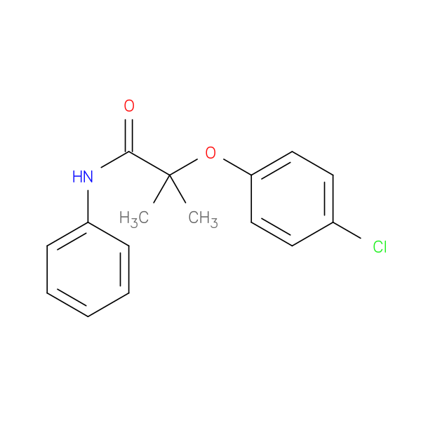 Propanamide, 2-(4-chlorophenoxy)-2-methyl-N-phenyl-