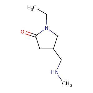 1-Ethyl-4-((methylamino)methyl)pyrrolidin-2-one