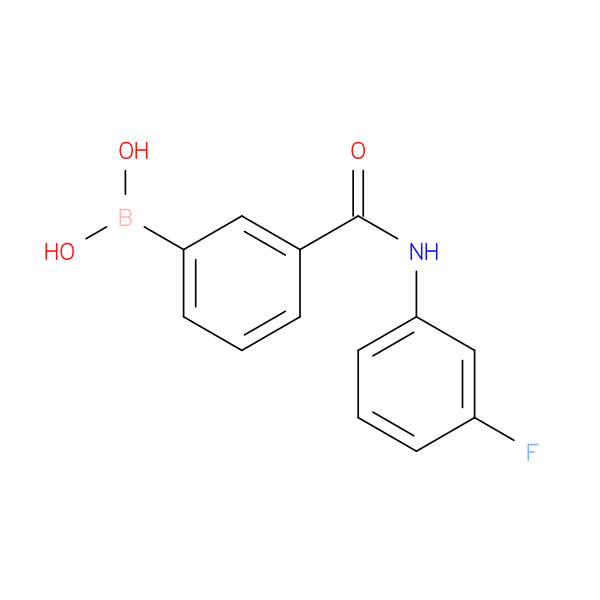(3-((3-fluorophenyl)carbamoyl)phenyl)boronic acid