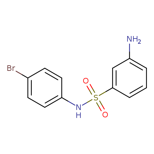 3-amino-N-(4-bromophenyl)benzene-1-sulfonamide