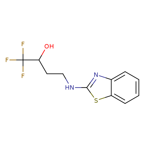 4-[(1,3-benzothiazol-2-yl)amino]-1,1,1-trifluorobutan-2-ol