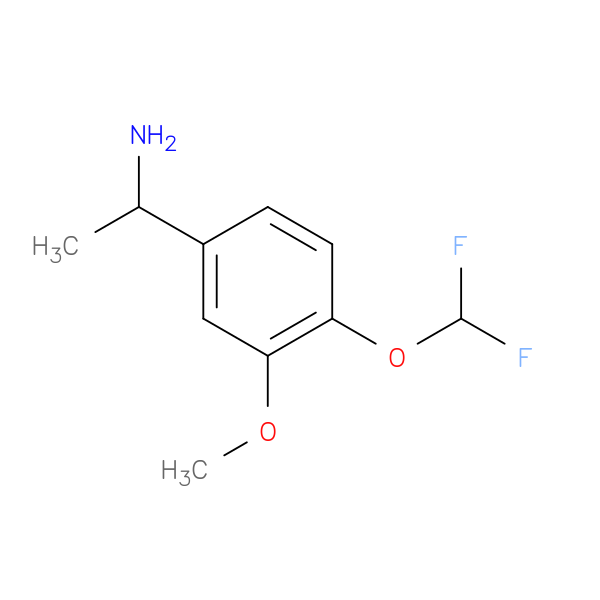 1-[4-(Difluoromethoxy)-3-methoxyphenyl]ethanamine