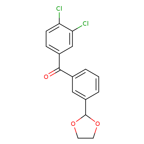 3,4-Dichloro-3'-(1,3-dioxolan-2-yl)benzophenone