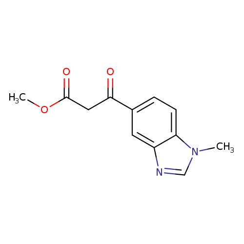 3-(1-Methyl-1H-benzoimidazol-5-yl)-3-oxo-propionic acid methyl ester