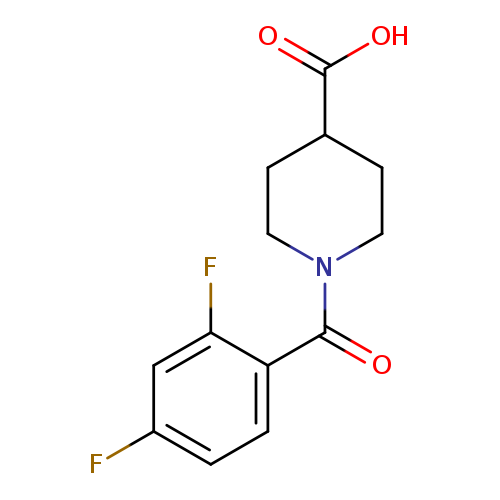 1-(2,4-Difluorobenzoyl)piperidine-4-carboxylic acid