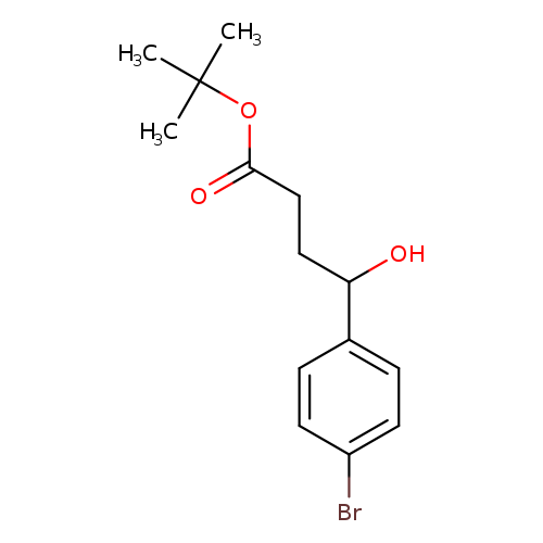 tert-butyl 4-(4-bromophenyl)-4-hydroxybutanoate