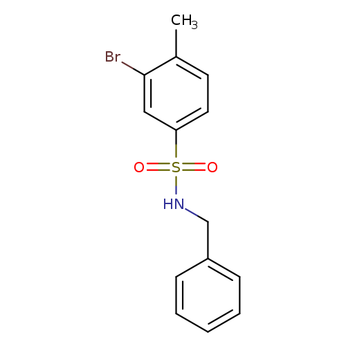 N-Benzyl 3-bromo-4-methylbenzenesulfonamide